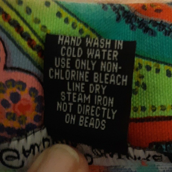 COLORFUL HIPPIE/BOHO/ FESTIVAL/ STATEMENT JACKET - Picture 6 of 6